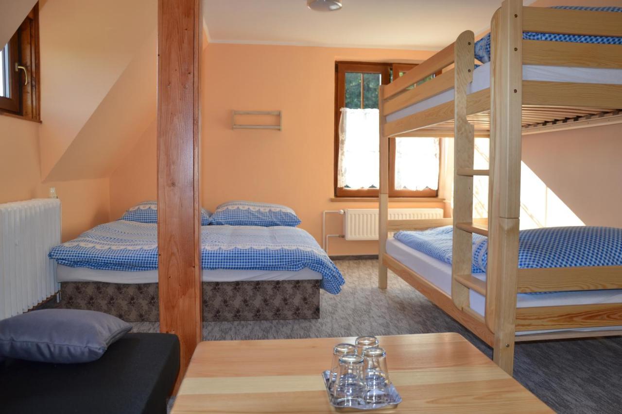 Penzion Pod Severakem Lucany nad Nisou Экстерьер фото