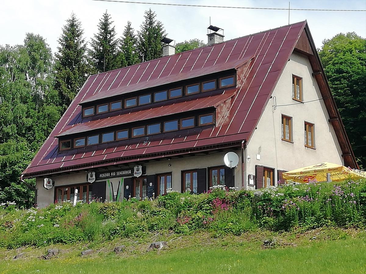 Penzion Pod Severakem Lucany nad Nisou Экстерьер фото
